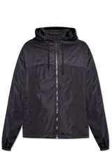 Versace Black Hooded Jacket - Men - Piano Luigi