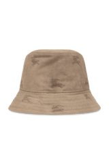 Burberry Beige Bucket Hat With Monogram - Men - Piano Luigi