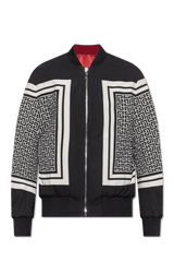 Balmain Black Reversible Bomber Jacket - Men - Piano Luigi