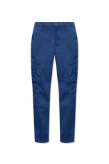 Burberry Blue ‘Andre’ Cargo Trousers - Men - Piano Luigi