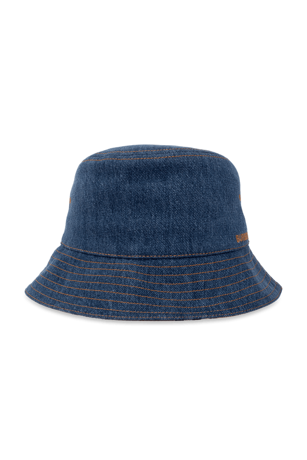 Burberry Blue Denim Bucket Hat - Men - Piano Luigi