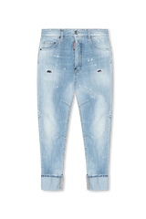 Dsquared2 Light Blue ‘Tailored Combat’ Jeans - Men - Piano Luigi