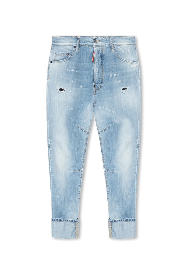 Dsquared2 Light Blue ‘Tailored Combat’ Jeans - Men - Piano Luigi