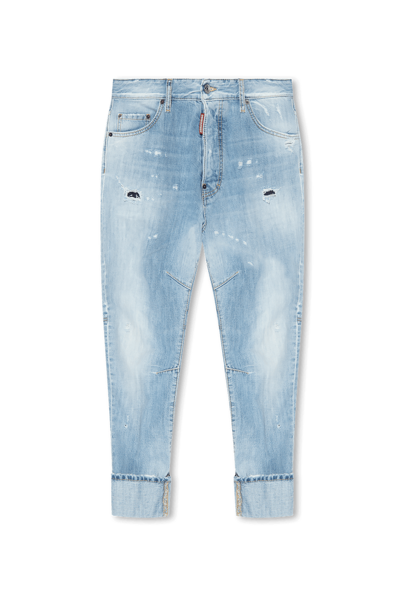 Dsquared2 Light Blue ‘Tailored Combat’ Jeans - Men - Piano Luigi