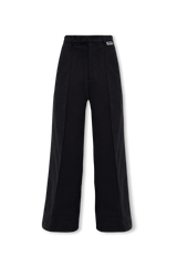 Vetements Black Trousers With Wide Legs - Men - Piano Luigi