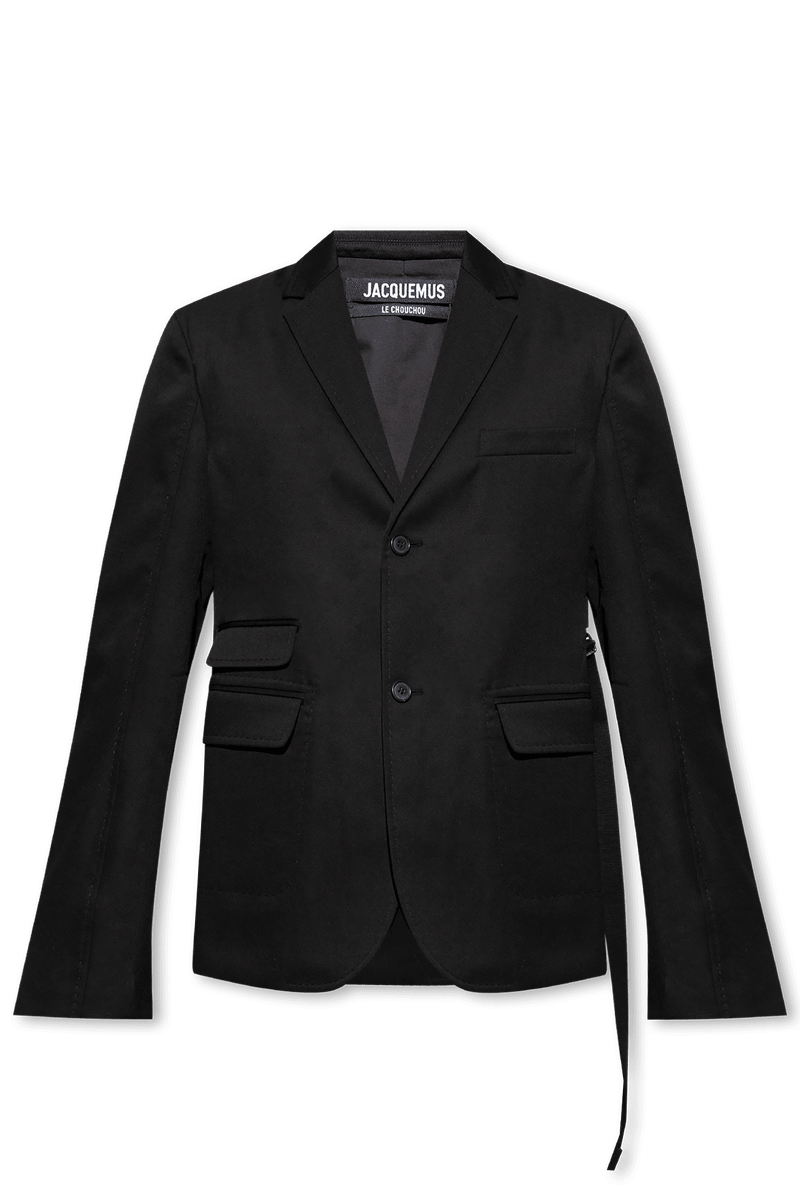 Jacquemus Black ‘Piccinni’ Single-Breasted Blazer - Men - Piano Luigi