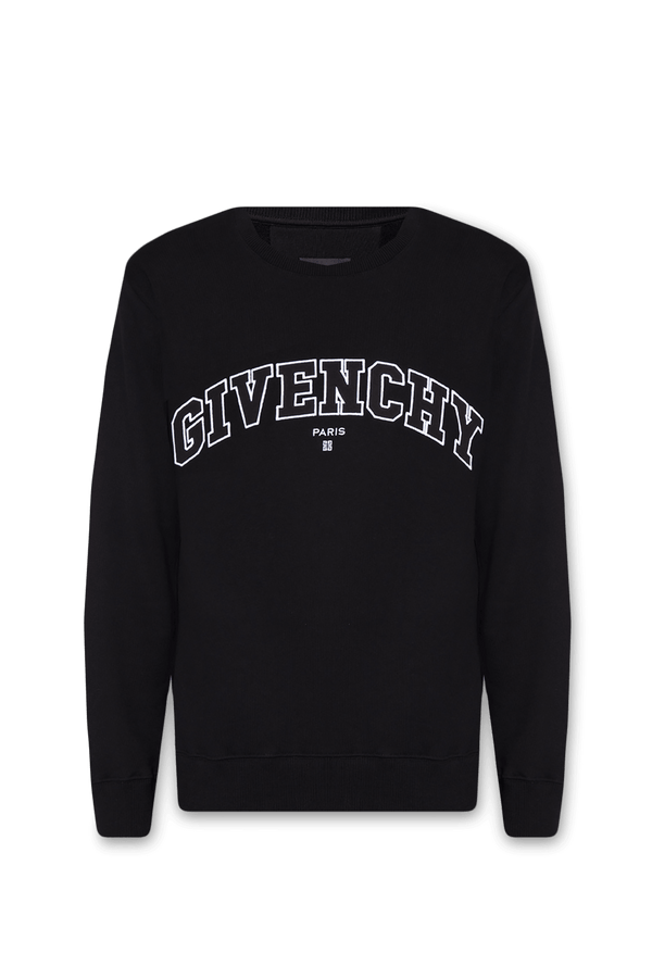 Givenchy Black Sweatshirt With Logo - Men