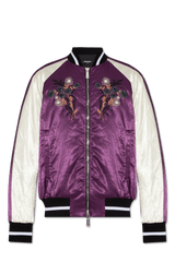 Dsquared2 Purple Bomber Jacket - Men - Piano Luigi