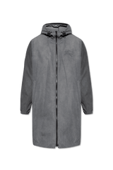 Burberry Grey ‘Cumbria’ Hooded Coat - Men - Piano Luigi