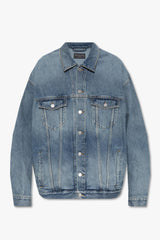 Balenciaga Blue Denim Jacket - Men - Piano Luigi