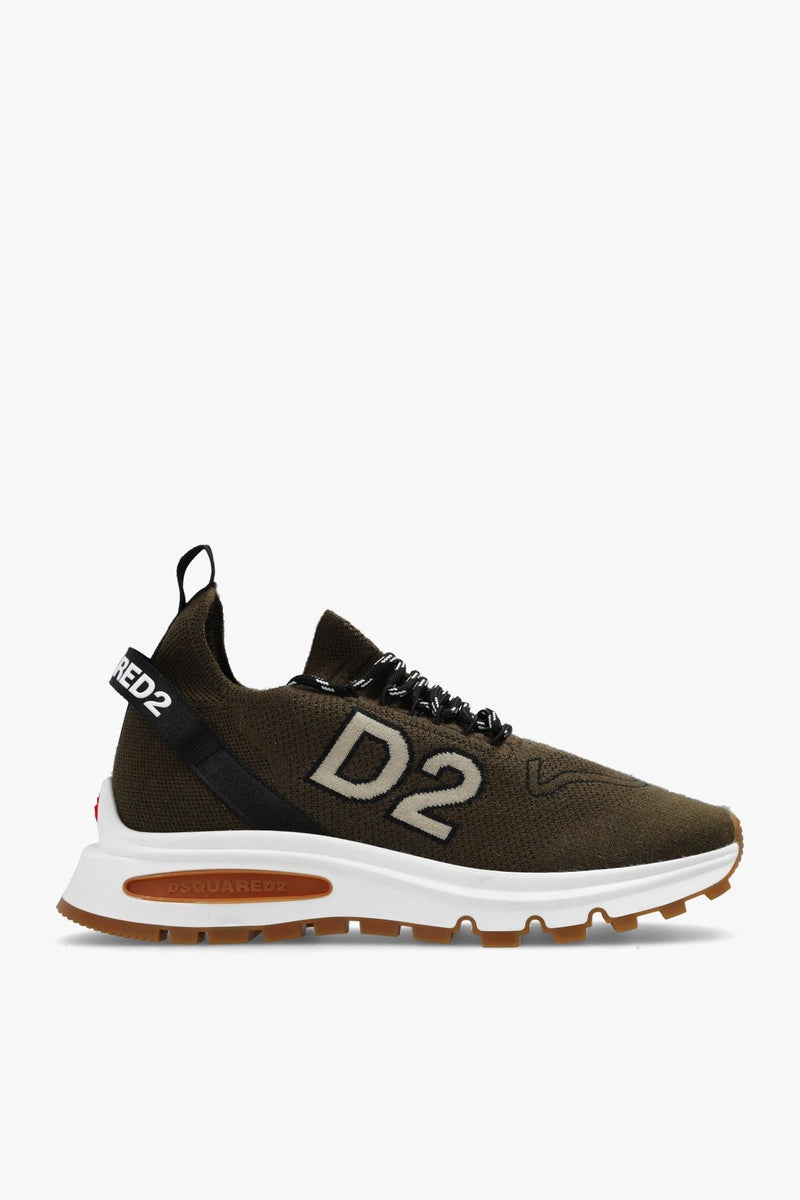 Dsquared2 Black ‘Runds2’ Sneakers - Men - Piano Luigi