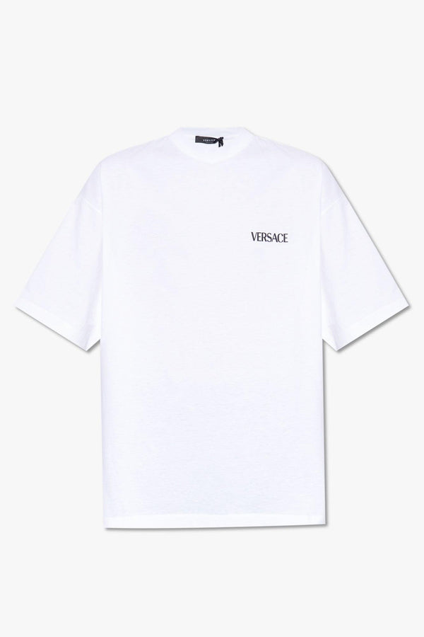 Versace White Printed T-Shirt - Men