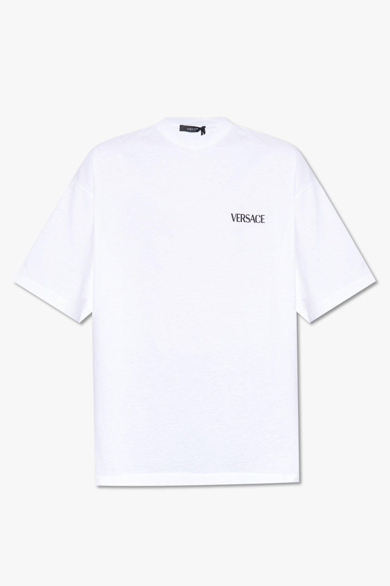 Versace White Printed T-Shirt - Men - Piano Luigi