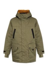 Ugg Green Hooded Down Jacket New - Men - Piano Luigi