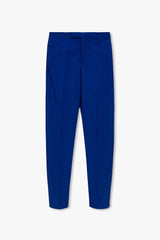 Versace Blue Pleat-Front Trousers - Men - Piano Luigi