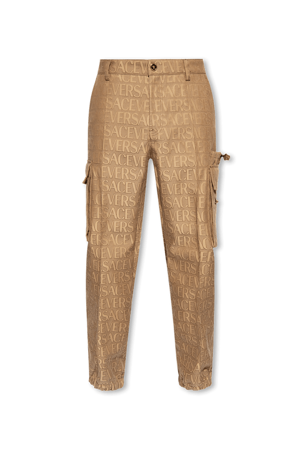 Versace Beige Cargo Trousers - Men - Piano Luigi