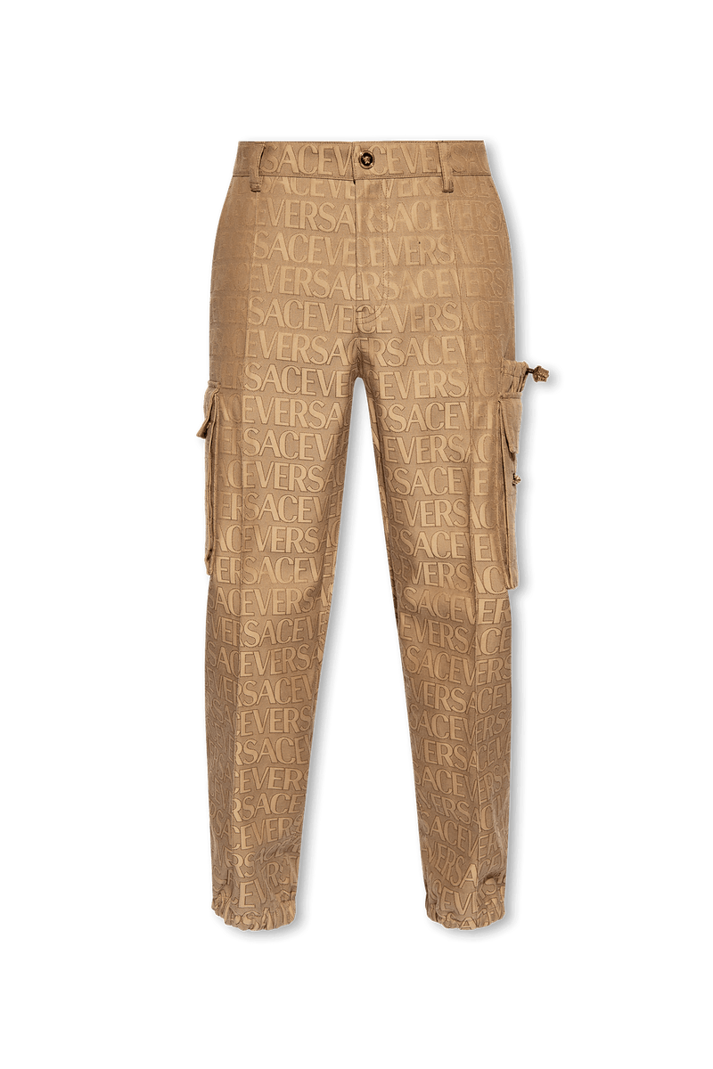 Versace Beige Cargo Trousers - Men - Piano Luigi