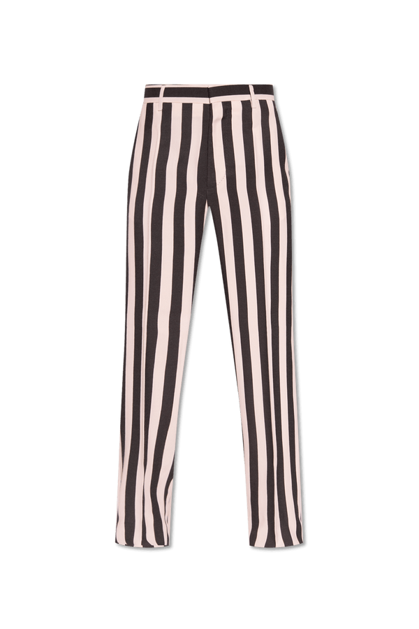 Dsquared2 Pink Striped Trousers - Men - Piano Luigi