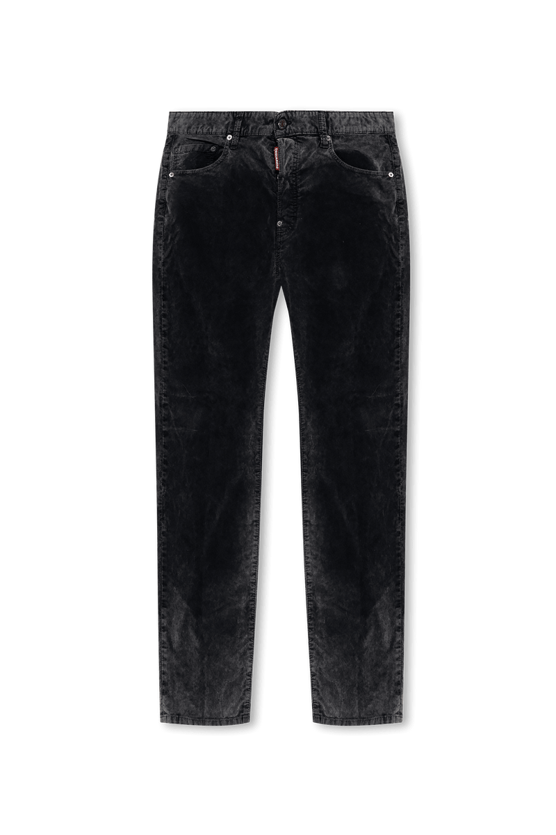 Dsquared2 Grey ‘642’ Corduroy Trousers - Men - Piano Luigi