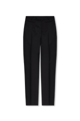 Versace Black Pleat-Front Trousers - Men - Piano Luigi