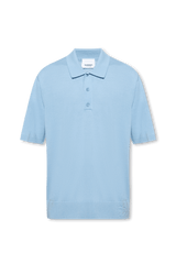 Burberry Blue ‘Rowanson’ Polo Shirt - Men - Piano Luigi