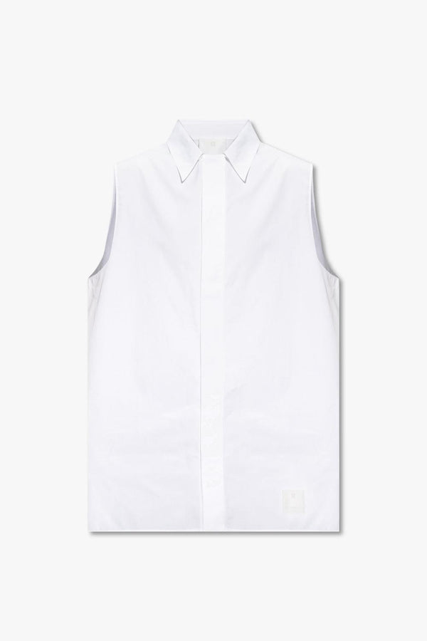 Givenchy White Sleeveless Shirt - Men