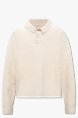 Jacquemus Cream ‘Neve’ Sweater - Men - Piano Luigi