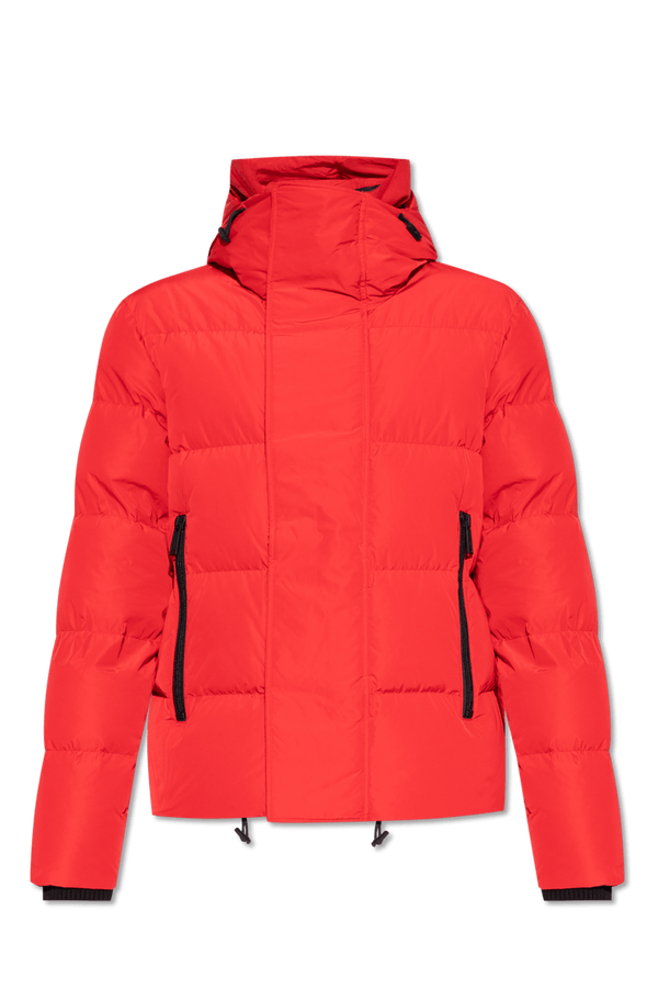 Dsquared2 Red Quilted Down Jacket - Men - Piano Luigi