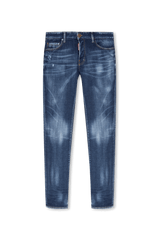 Dsquared2 Navy Blue ‘Slim’ Jeans - Men - Piano Luigi