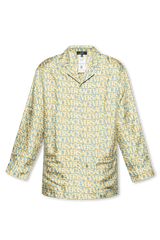 Versace Blue ‘La Vacanza’ Collection Pyjama Top - Men - Piano Luigi