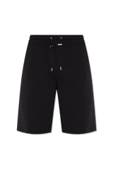 Balmain Black Embroidered Shorts - Men - Piano Luigi