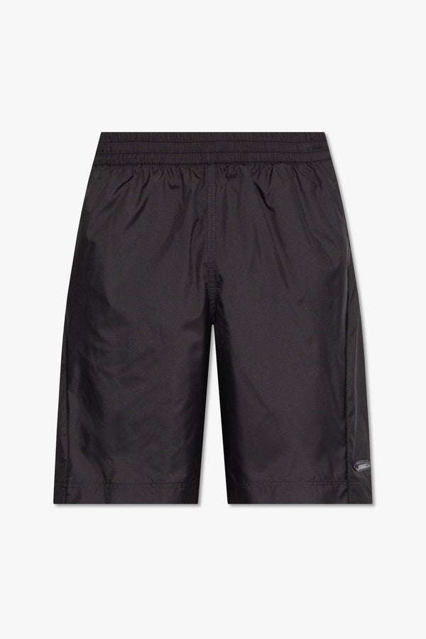Givenchy Black Shorts With Logo - Men