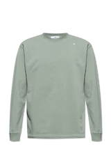 Stone Island Green Sweatshirt With Logo - Men - Piano Luigi