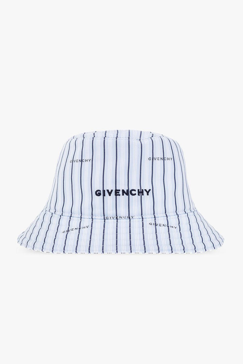 Givenchy Light Blue Reversible Bucket Hat - Men - Piano Luigi