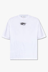 Off-White White Printed T-Shirt - Men - Piano Luigi