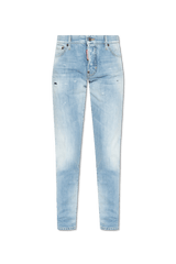 Dsquared2 Light Blue Slim-Fit Jeans - Men - Piano Luigi