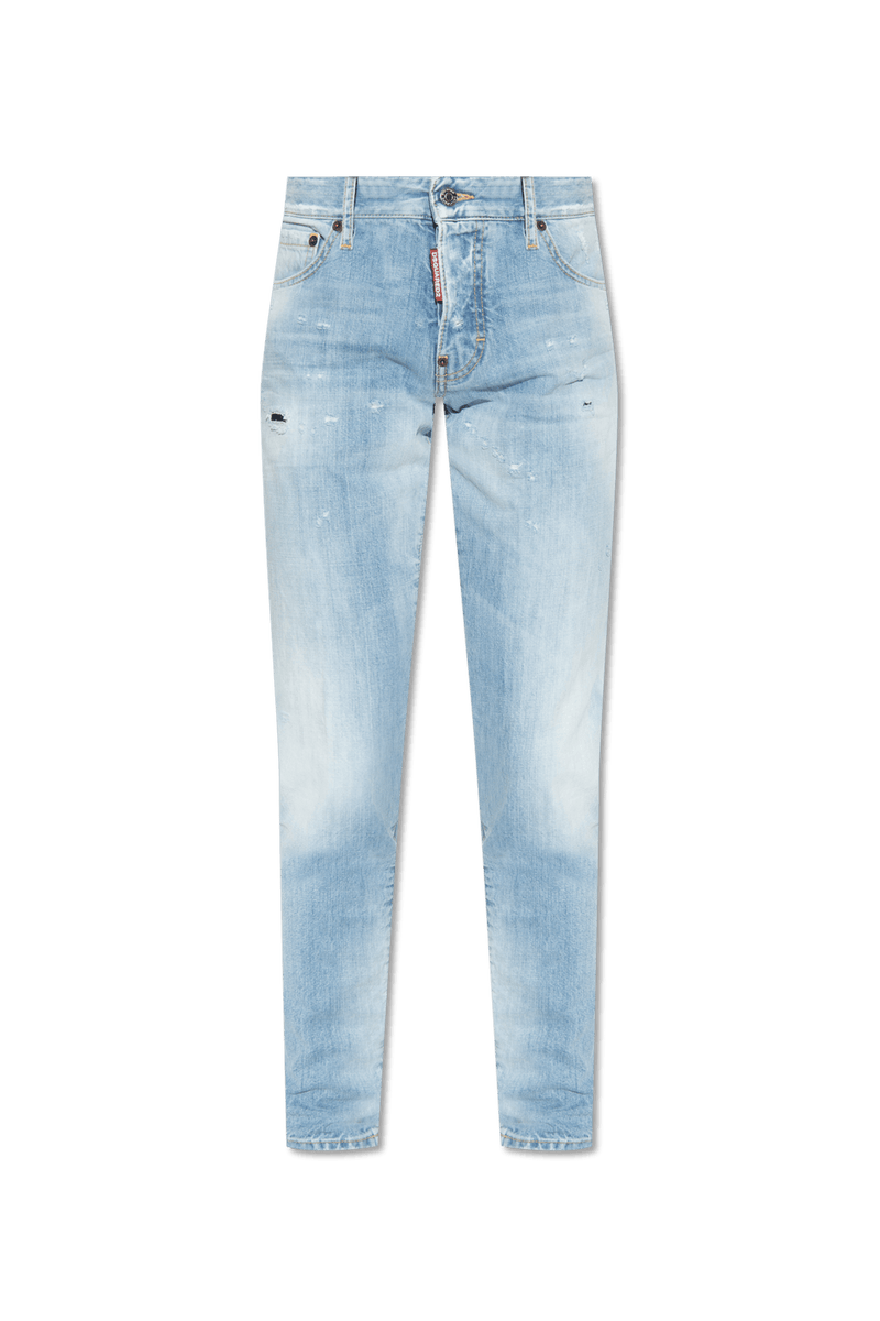 Dsquared2 Light Blue Slim-Fit Jeans - Men - Piano Luigi