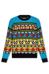 Dsquared2 Multicolour Wool Sweater - Men - Piano Luigi