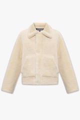 Jacquemus Cream ‘Pastre’ Shearling Jacket - Men - Piano Luigi