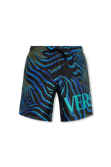 Versace Multicolour Swim Shorts - Men - Piano Luigi