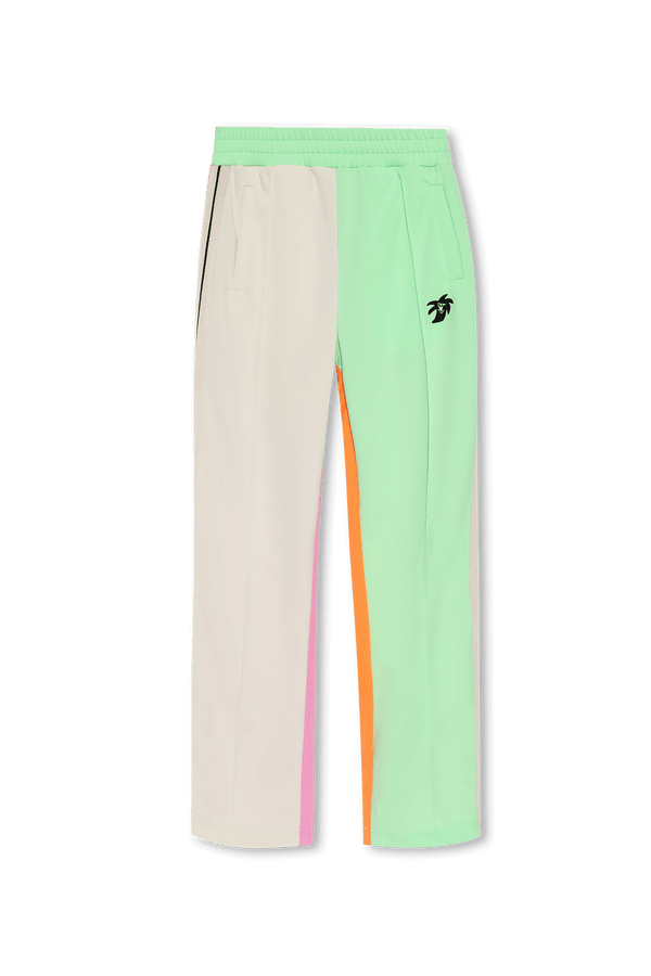 Palm Angels Multicolour Sweatpants With Logo - Men - Piano Luigi