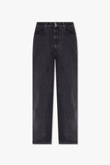 Givenchy Grey Jeans With Monogram - Men - Piano Luigi