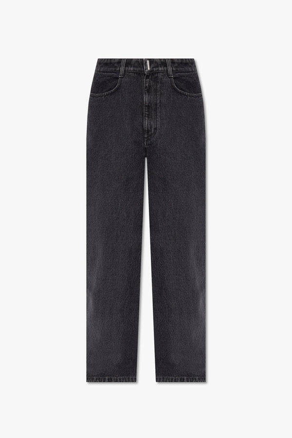 Givenchy Grey Jeans With Monogram - Men