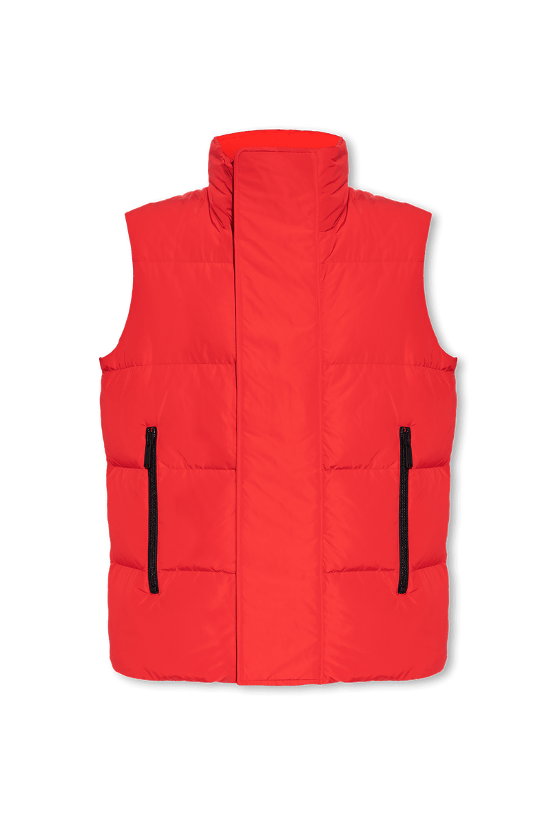 Dsquared2 Red Quilted Vest - Men - Piano Luigi