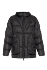 Dsquared2 Black Hooded Down Jacket - Men - Piano Luigi