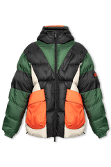 Dsquared2 Multicolour Hooded Down Jacket - Men - Piano Luigi