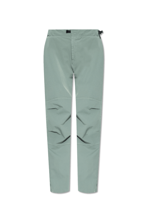 Stone Island Green Trousers With Logo - Men - Piano Luigi