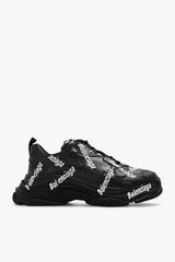 Balenciaga Black ‘Triple S’ Sneakers - Men - Piano Luigi