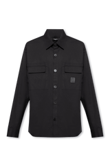 Balmain Black Shirt With Pockets - Men - Piano Luigi