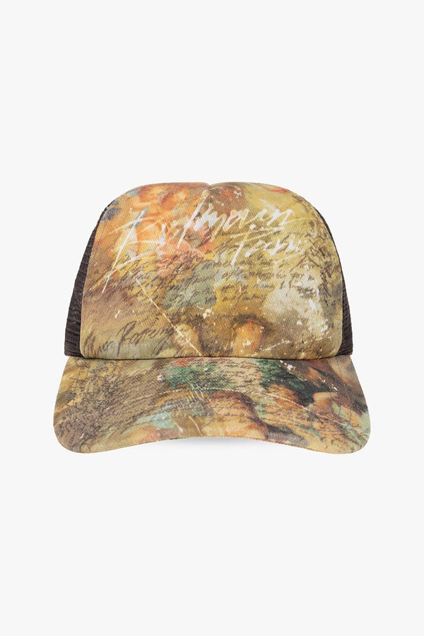 Balmain Multicolour Patterned Baseball Cap - Men - Piano Luigi